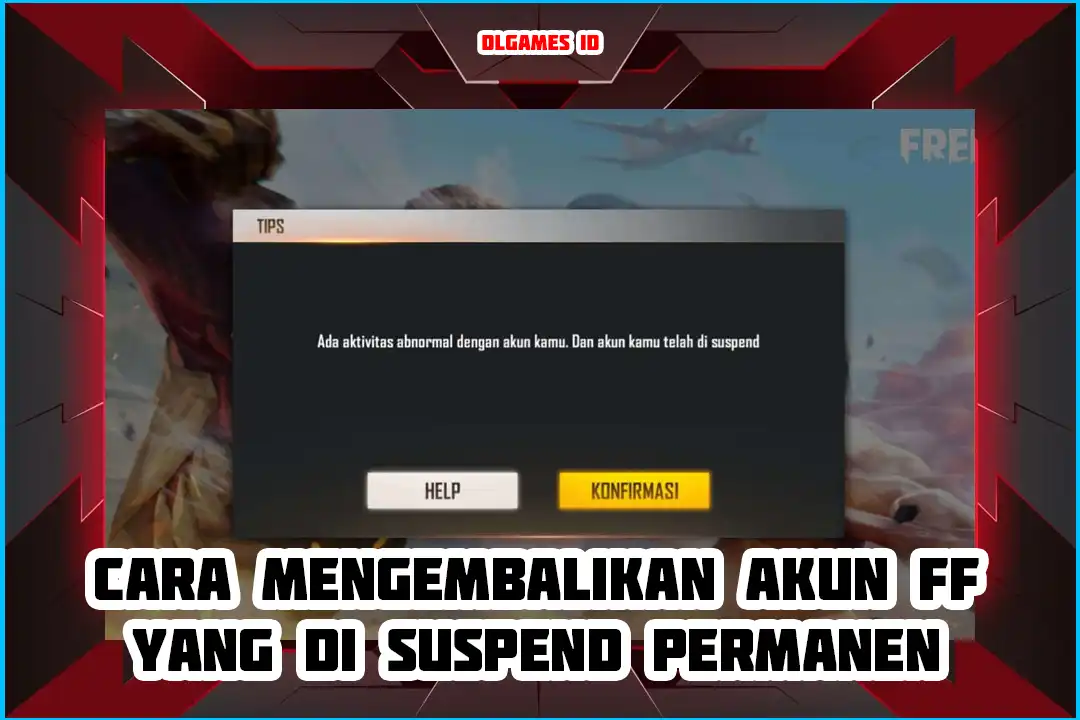 Cara Mengembalikan Akun FF Yang Di Suspend Permanen