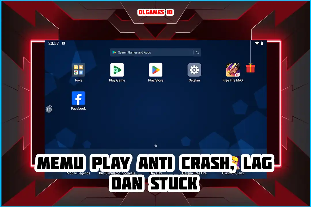 MEMU PLAY Anti Crash, Lag dan Stuck