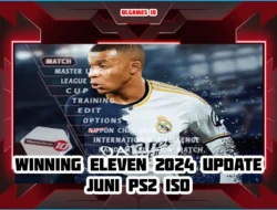 Winning Eleven 2024 Update Juni PS2 ISO Mbappe Real Madrid