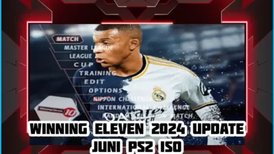 WINNING ELEVEN 2024 UPDATE JUNI PS2 ISO