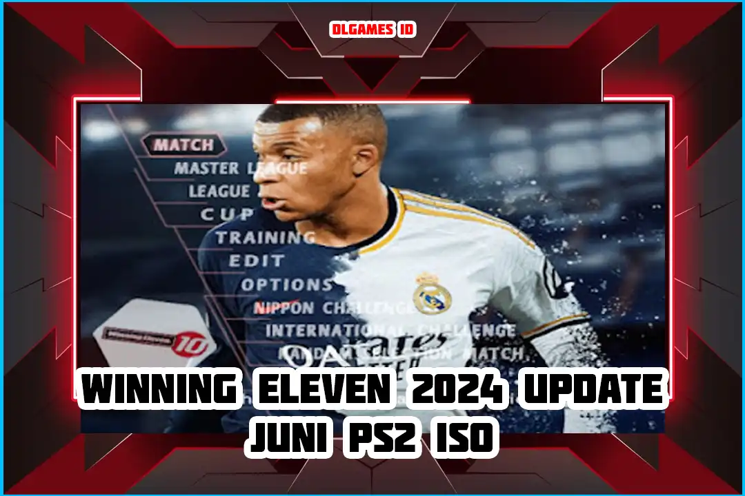 WINNING ELEVEN 2024 UPDATE JUNI PS2 ISO